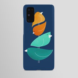 Bird Stack III Illustration Android Case