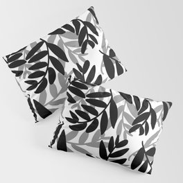 The Black Leaves Pillow Sham