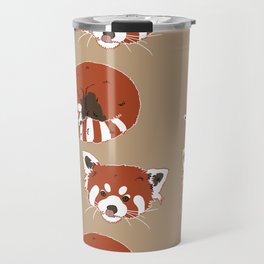 Red panda Travel Mug