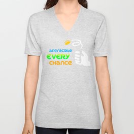 T-shirt "Chance" V Neck T Shirt
