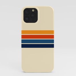 Classic Retro Stripes iPhone Case