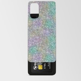 Glam Iridescent Glitter Android Card Case