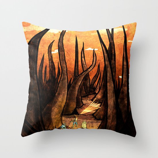 Whiskers Throw Pillow