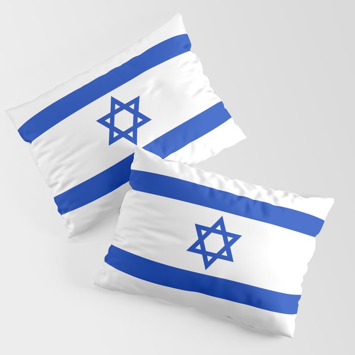 Israeli Flag of Israel Pillow Sham