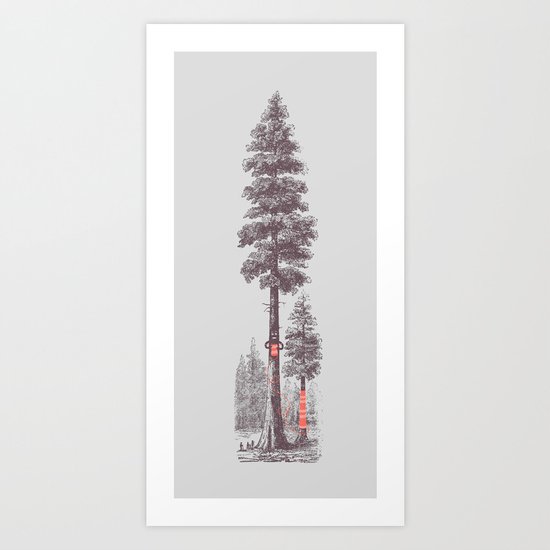 Granny's Hobby Art Print