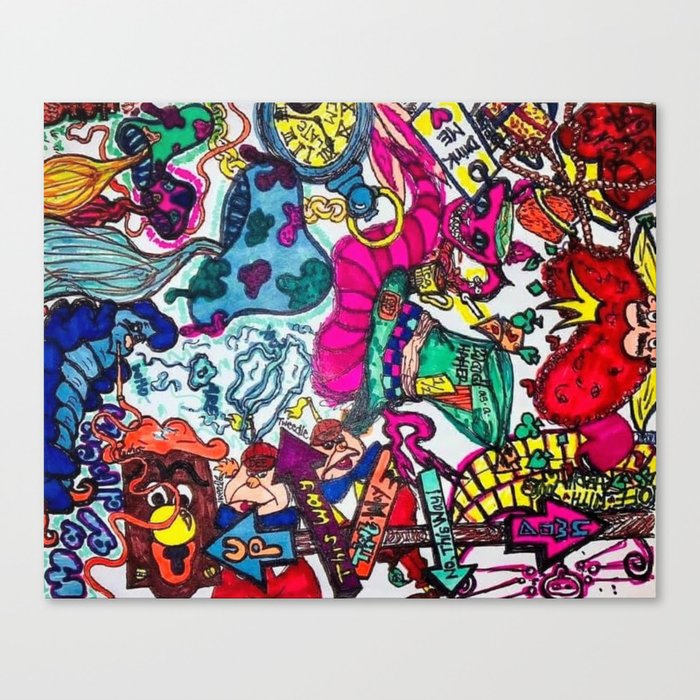 MAGICAL MADNESS Canvas Print