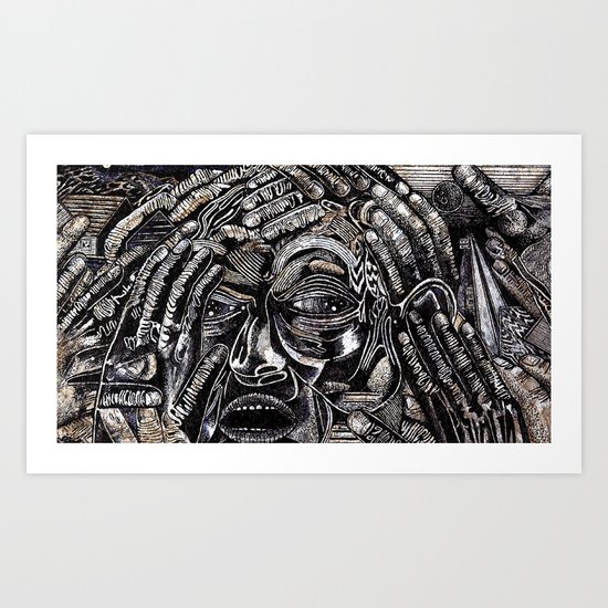 Mind Frame (Still Frame 2) Art Print