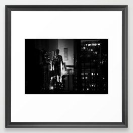 Night Walker Framed Art Print