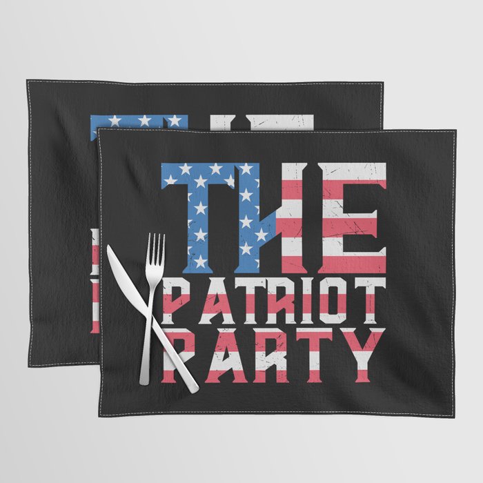 The Patriot Party Independence Day Placemat