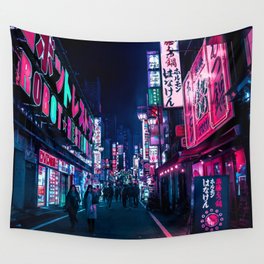 Nocturnal Alley Wall Tapestry