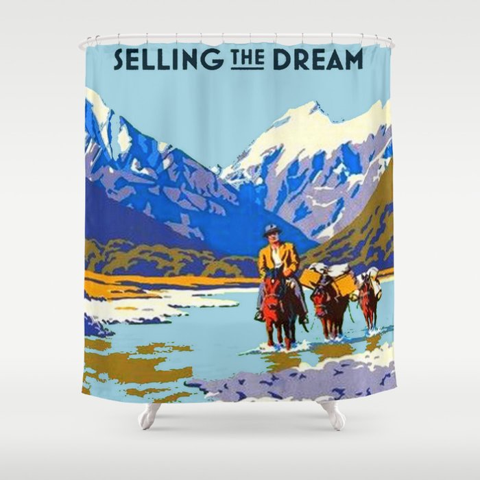 Selling the Dream Shower Curtain