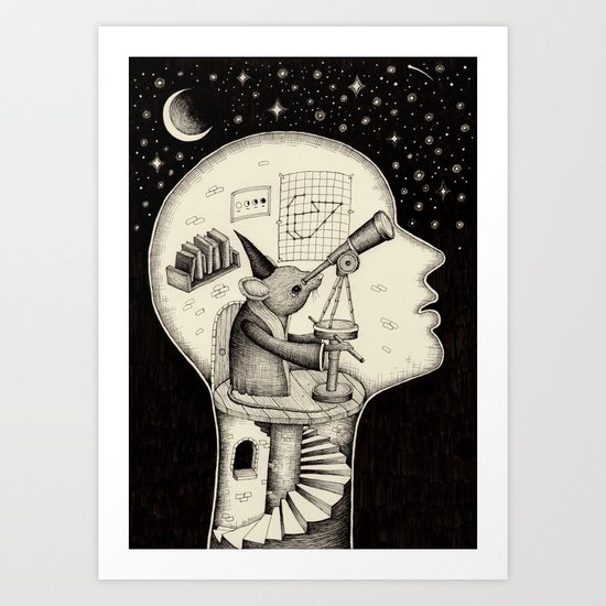 'Observatory' Art Print