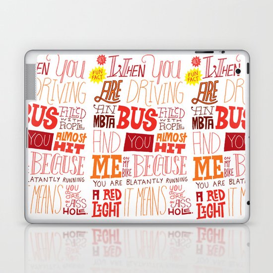 MBTA: Fun Fact! Laptop & iPad Skin
