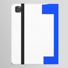 Number 1 (Blue & White) iPad Folio Case