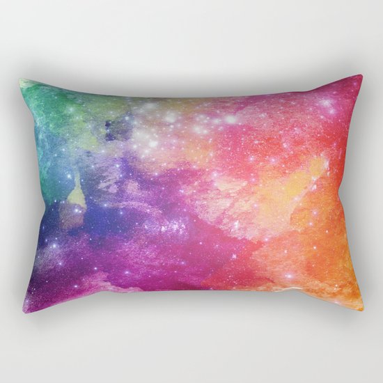Watercolor space #2 Rectangular Pillow
