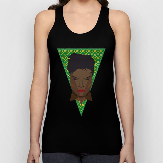 B Etniczero: Relativo a la raza Unisex Tank Top