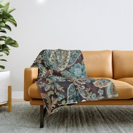 Turquoise throw blanket and pillows clearance