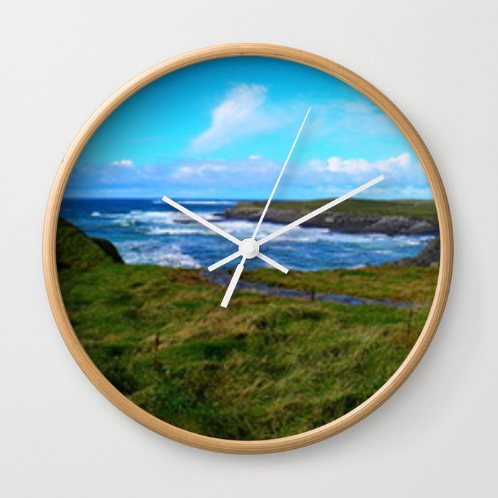 Photo, Spanish Point, Ireland Wall Clock