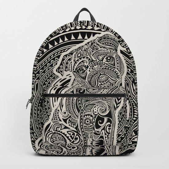Polynesian Pug Backpack