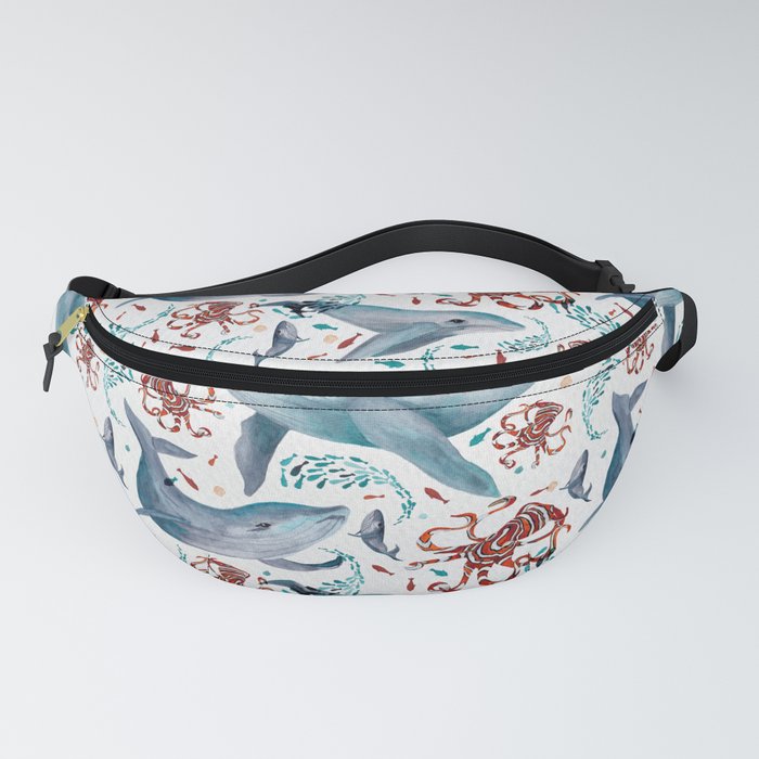 Whales and Octopuses Fanny Pack