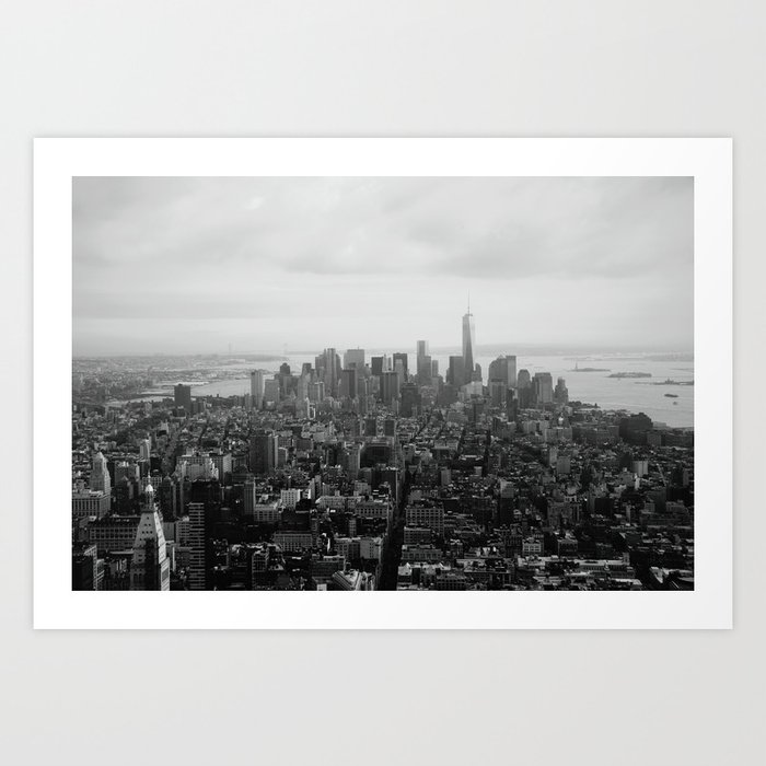Manhattan Skyline Art Print