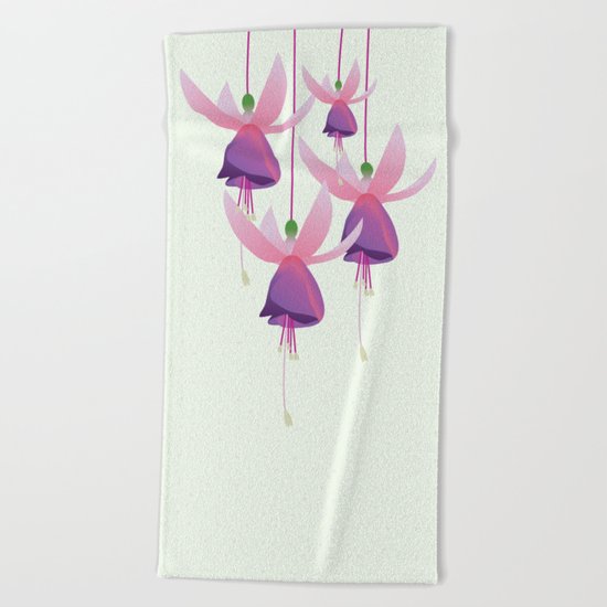 Garden fairies Beach Towel