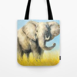 Sunlight - Elephant Tote Bag