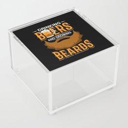 Beers And Beards Acrylic Box