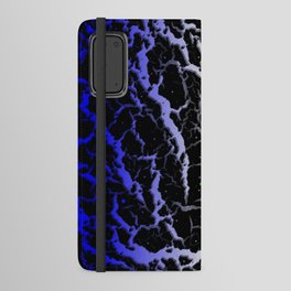 Cracked Space Lava - Blue/White/Red Android Wallet Case