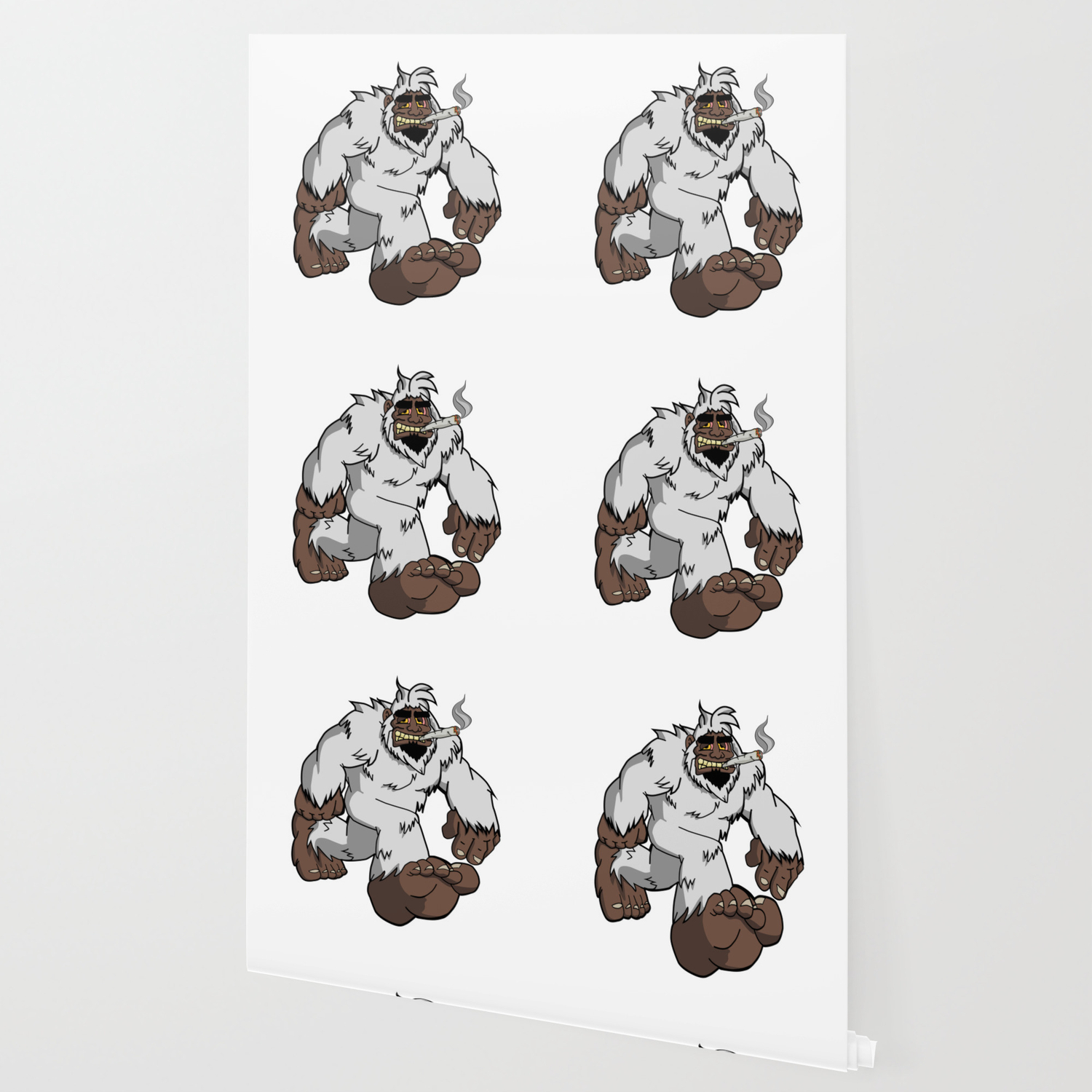 Chillin Yeti Wallpaper By Area51designs Society6