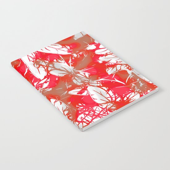 Lovely Leaf Pattern Notebook