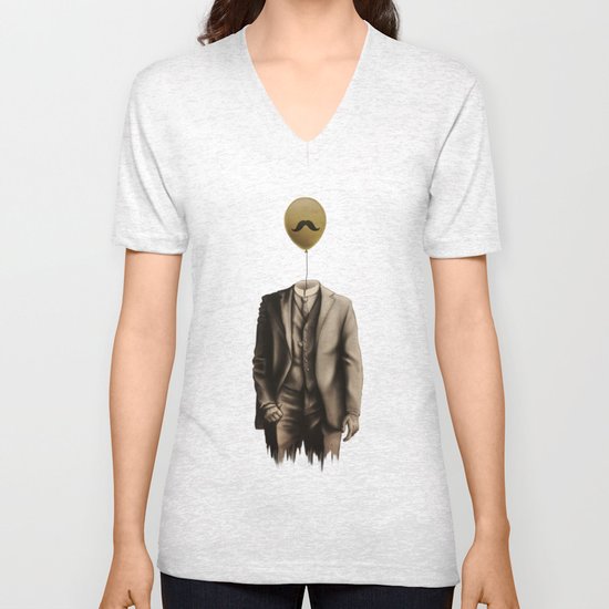 Mr. Whiskers Unisex V-Neck