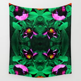 Wild Roses Wall Tapestry