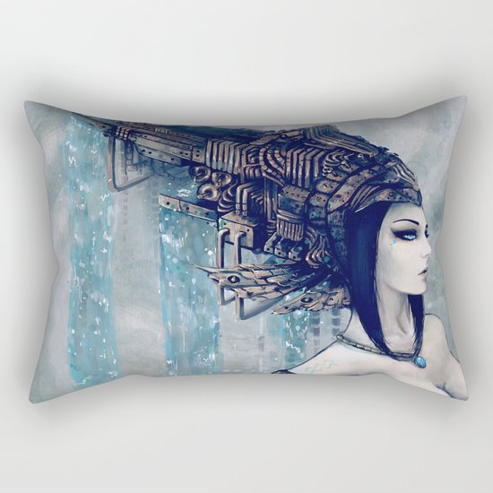 Zodiac Sign: Aquarius Rectangular Pillow