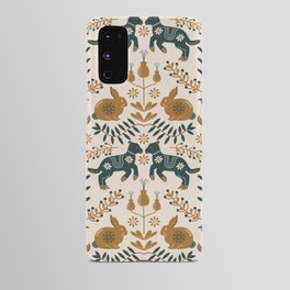 Bunny And Lamb (Highland) Android Case