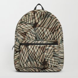 Abstract Linocut Pattern #5 Backpack