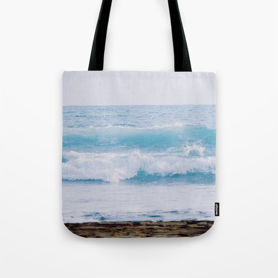 Pastel Ocean #waves Tote Bag