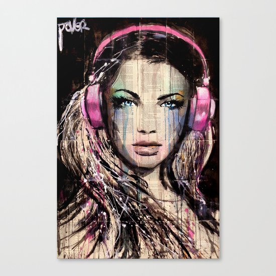 DJ Canvas Print