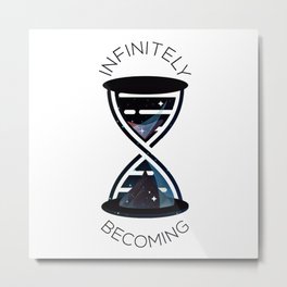 Infinitely Becoming (DNA ∞) Metal Print | Time, In5D, Enlightenment, Dna, Spirituality, Upgrade, Evolution, Graphicdesign, Illusion, Infinity 
