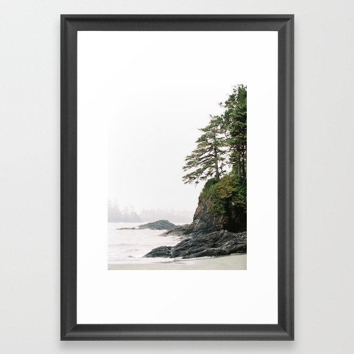 Tofino Cliffs Framed Art Print