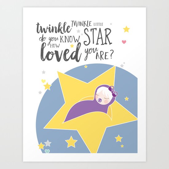 Do you know how loved you are? Art Print
