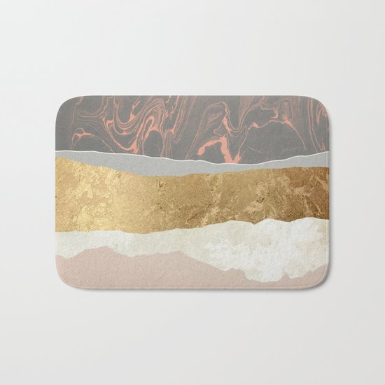 Coral Sky Bath Mat