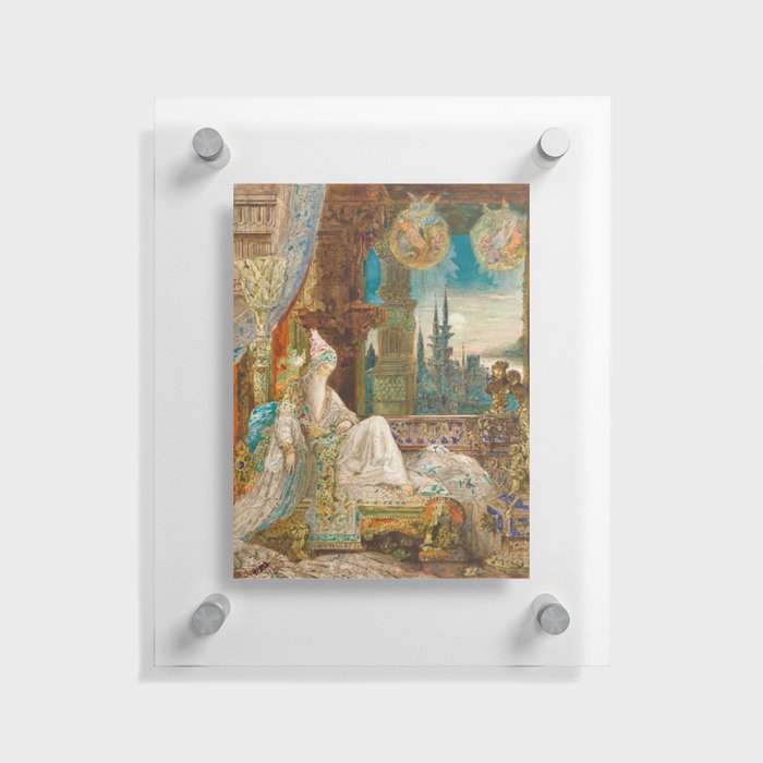The dreaming alchemist - Gustave Moreau Floating Acrylic Print