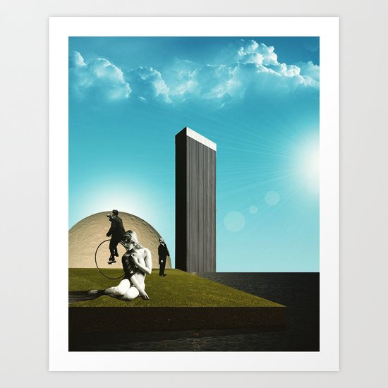 Out To Sea Art Print