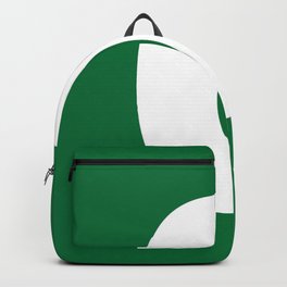 0 (White & Olive Number) Backpack