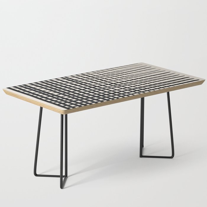 Horizontal & Vertical Lines Coffee Table