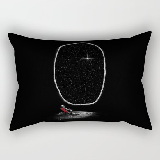 Space Chill Rectangular Pillow