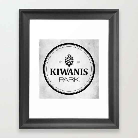 Kiwanis Park Framed Art Print