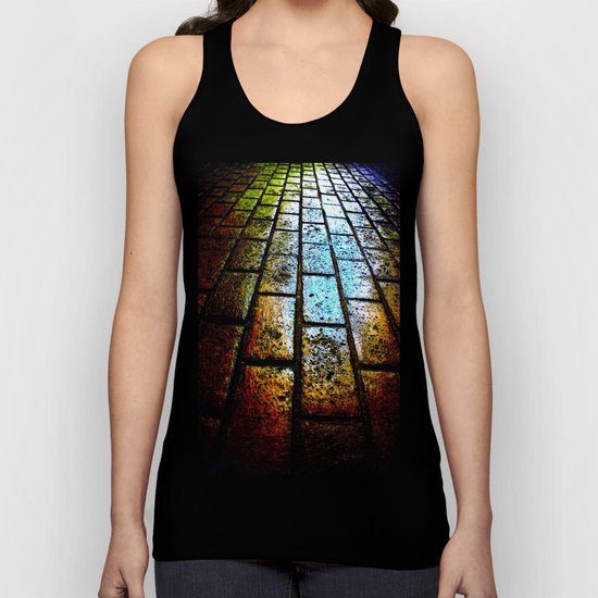 The Road. Urban Landscape. © J&S Montague. Unisex Tank Top