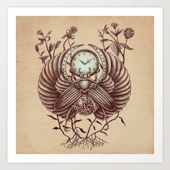 Time Flies Art Print
